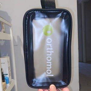 Black and Clear Travel Pouch